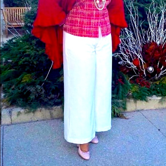 ✨Nina✨ Blush Dynasty Round Toe Chunky Heels W/Bow - Picture 8 of 9